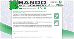 Desktop Screenshot of bandovolontariato.it